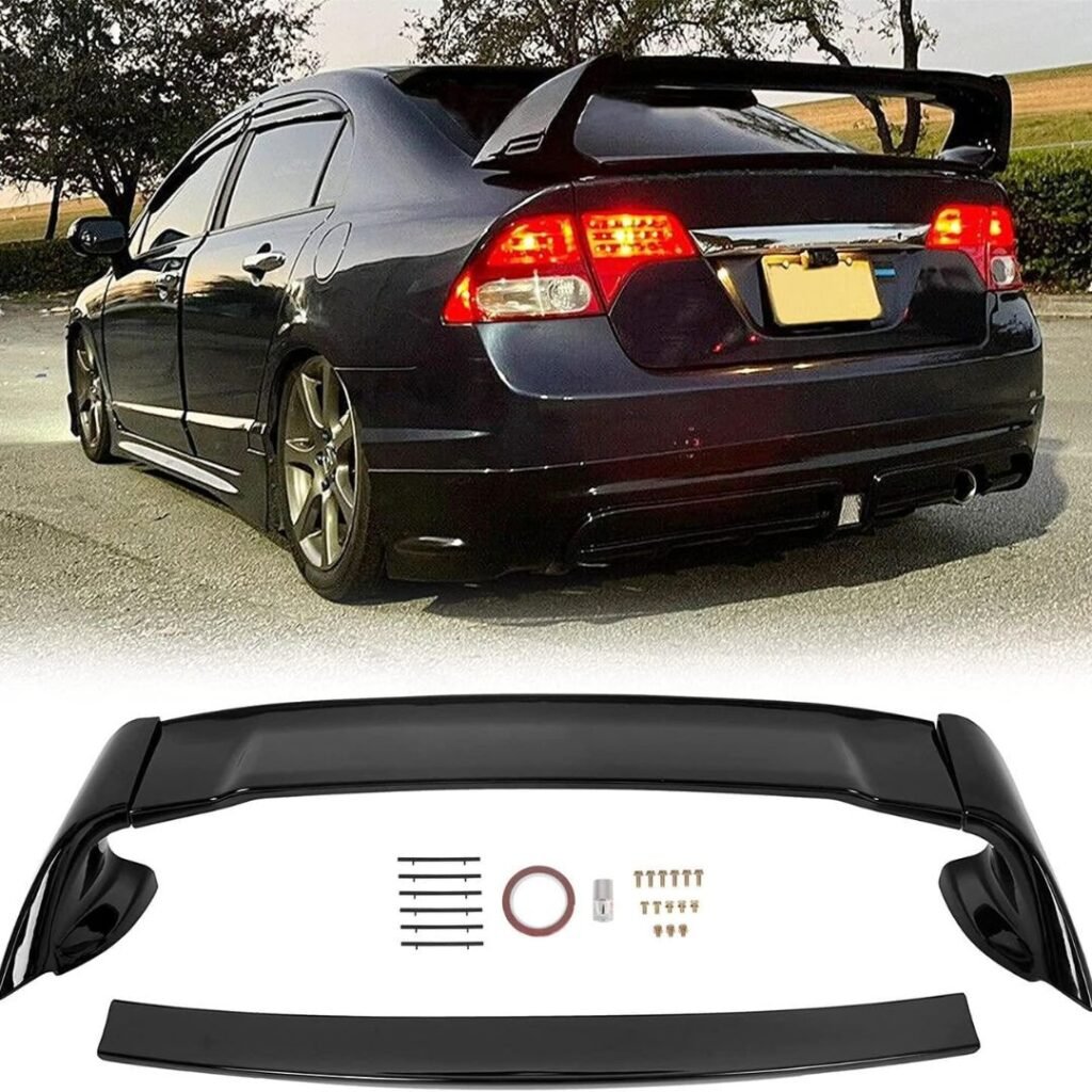 Honda Civic 2006 2007 2008 2009 2010 2011 Rear Spoiler