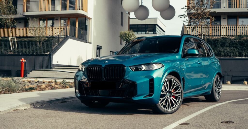 BMW X5 Light Blue
