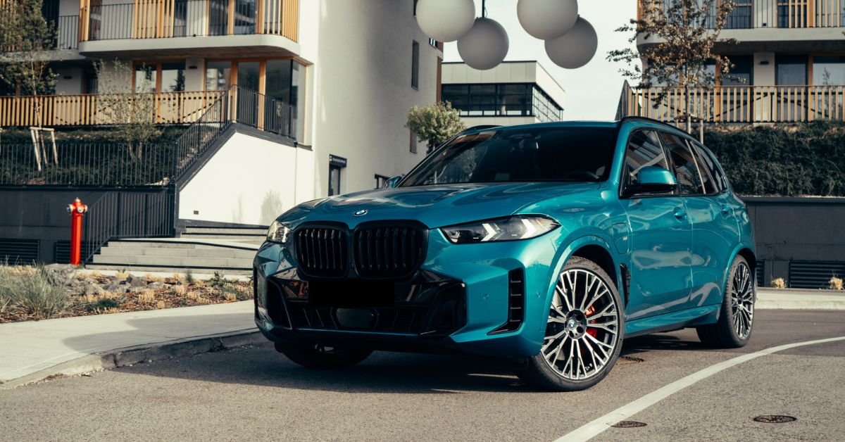 BMW X5 Light Blue