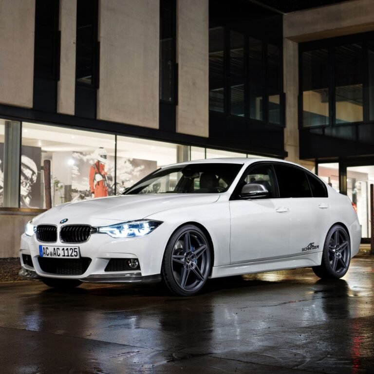 BMW F30 Mods White F30