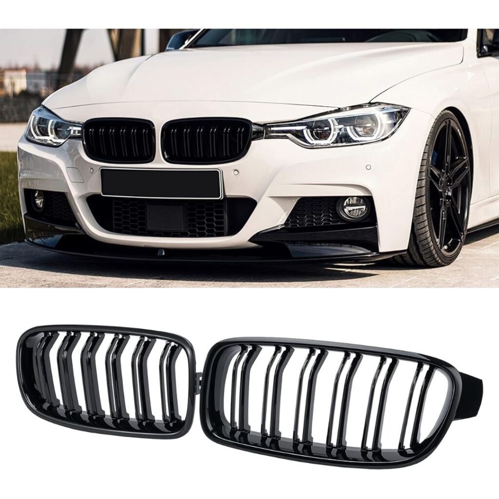 Double Slat M Sport BMW F30 Front Kidney Grille