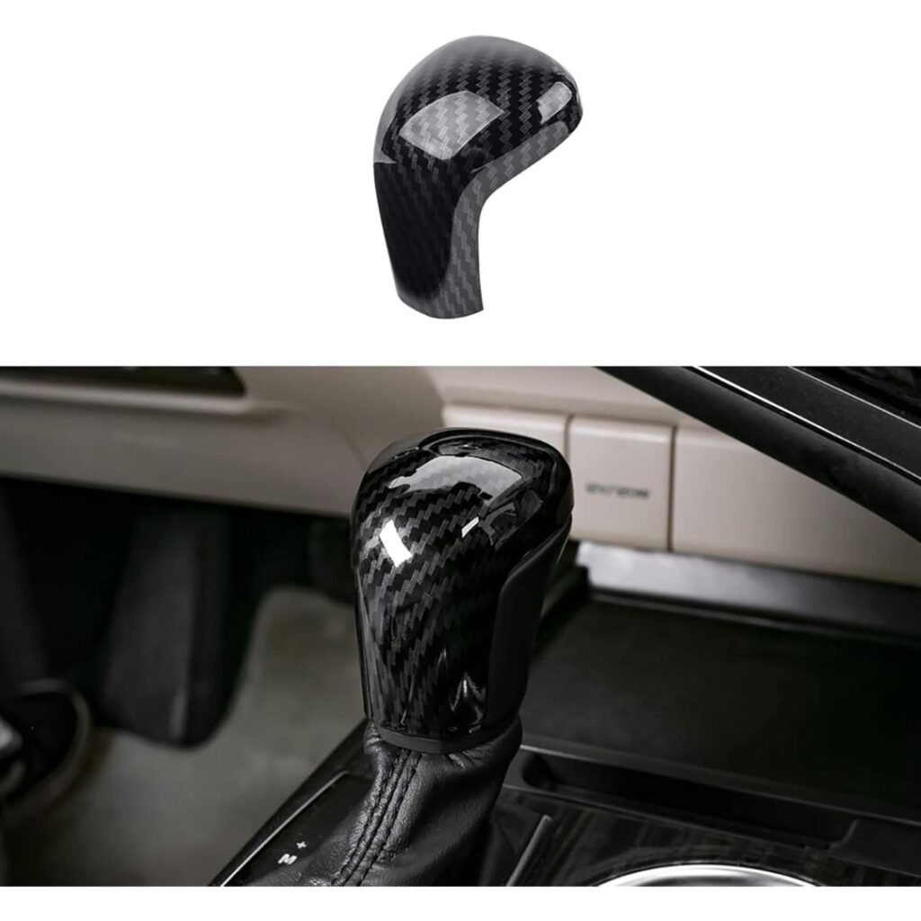 Toyota Camry Accessories Carbon Fiber Gear Shift Knob Cover Trim