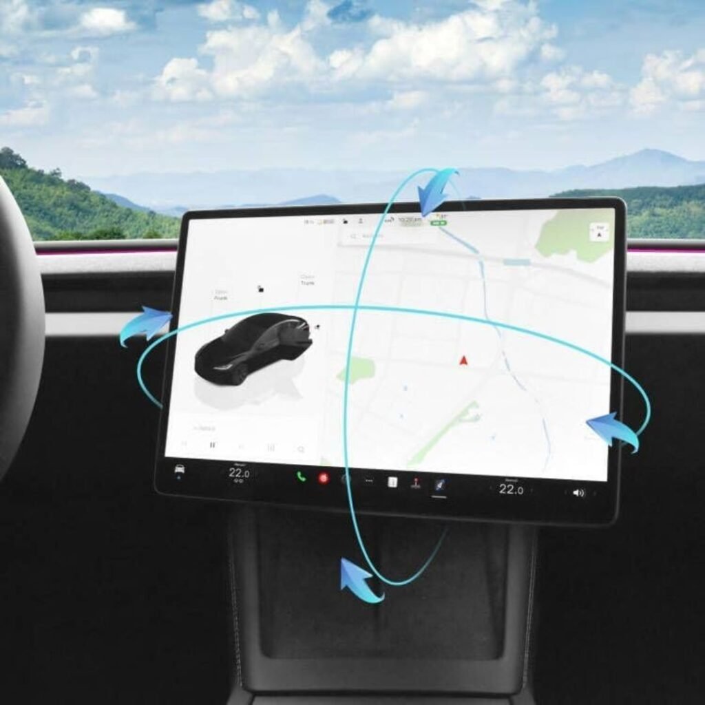 360 Degrees Screen Swivel Mount for Tesla Model 3
