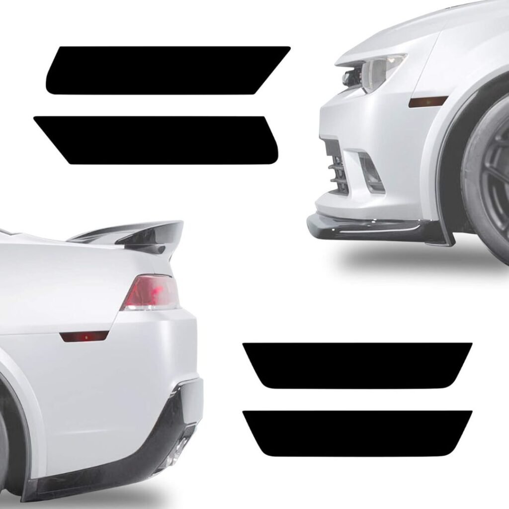 Blackout Side Marker Lights Vinyl Tint Film Precut