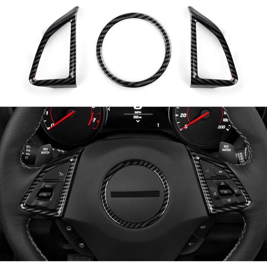 Camaro Interior Mod - Carbon Fiber Sticker Decals