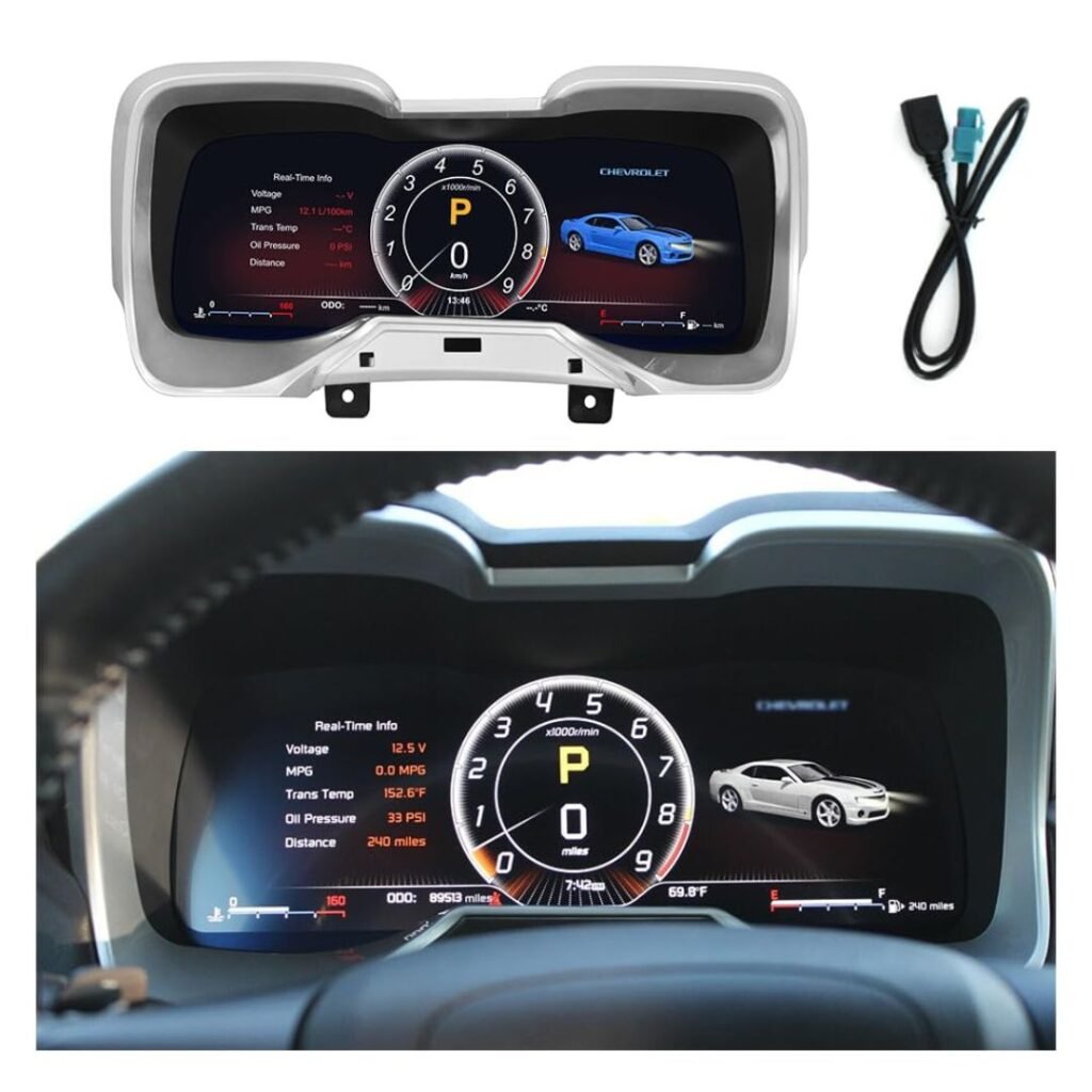 Digital Cluster for 2010 2011 2012 2013 2014 2015 Chevrolet Camaro