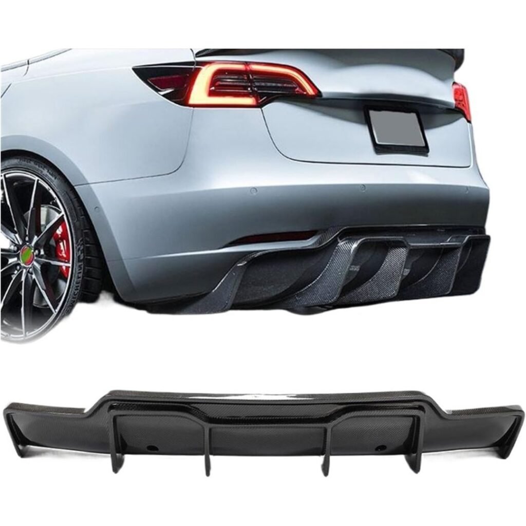 Model 3 Carbon Fiber Rear Diffuser