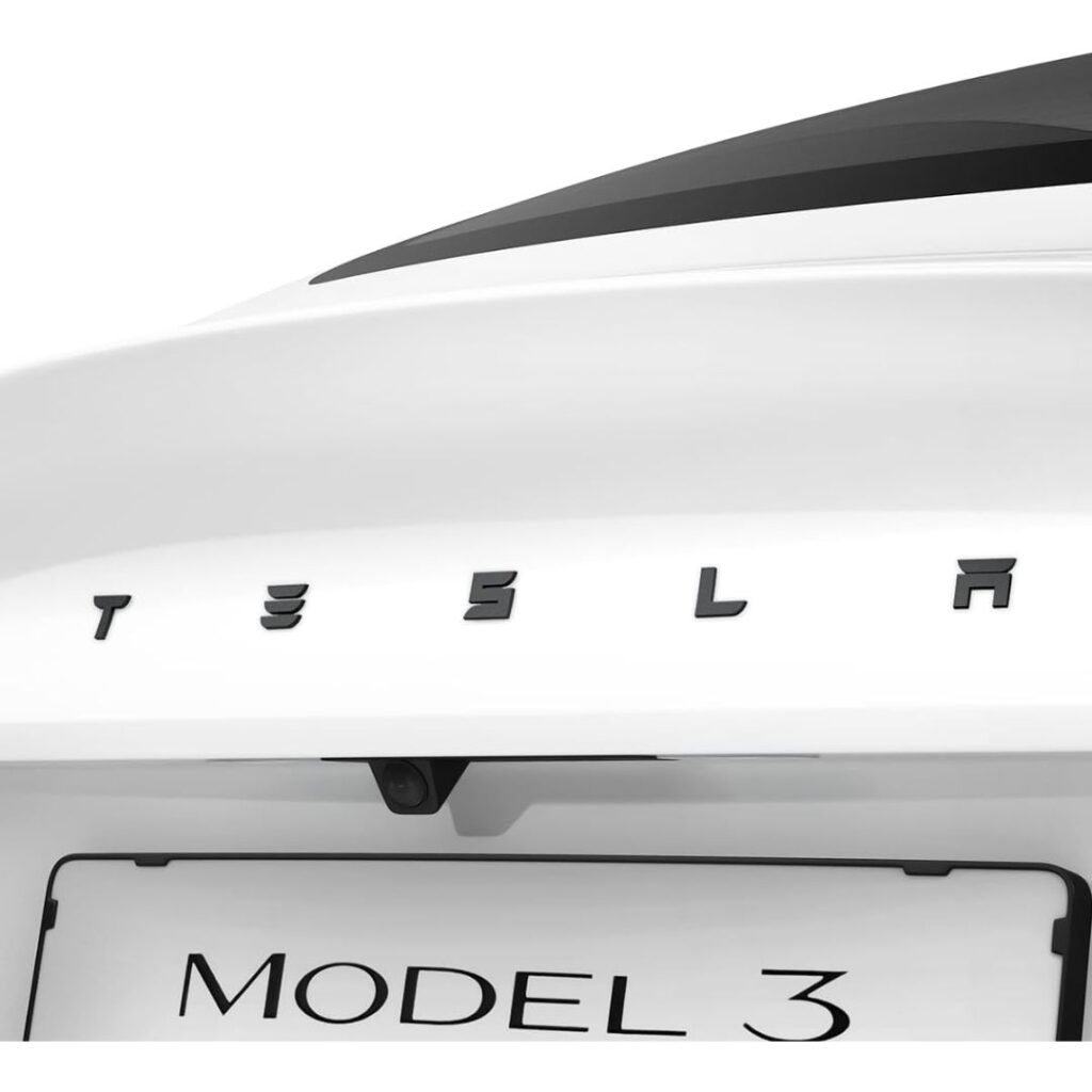 Model 3 Highland Rear Tesla Logo Emblem Full Cover