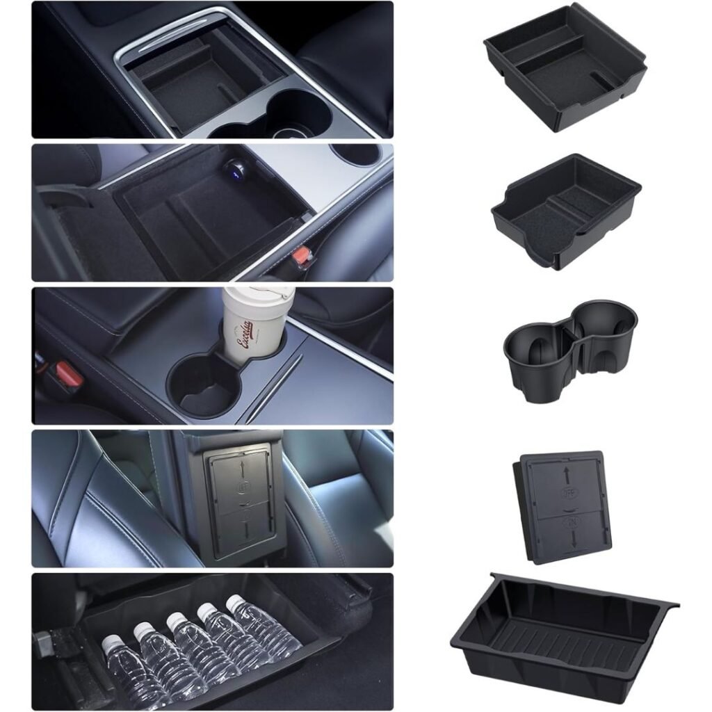 Tesla Model Y Interior Organizer Set 5PCS