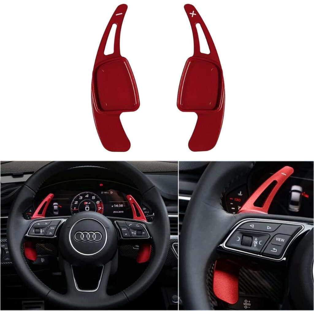 Audi Steering Wheel Paddle Shifter Extensions