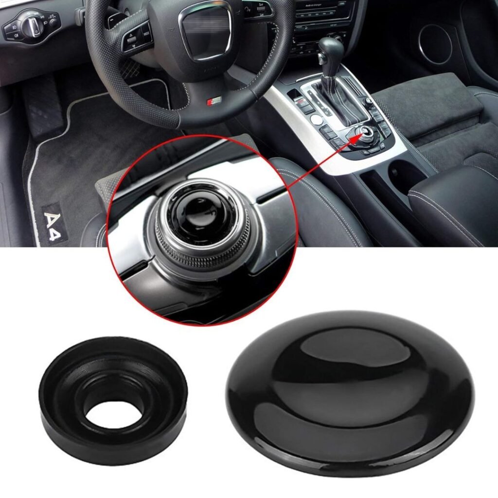 Center Console Joystick Button Cover Replacement for Audi