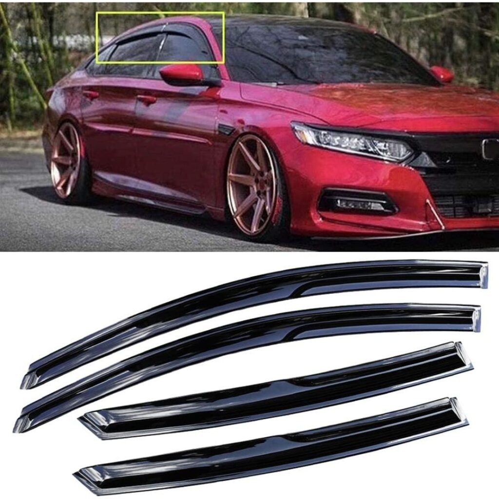 Honda Accord Rain Guard Window Visor Side Window Deflector