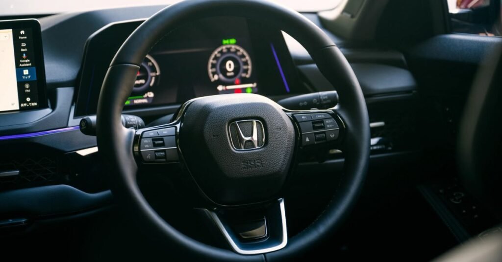 Honda Steering Wheel Logo