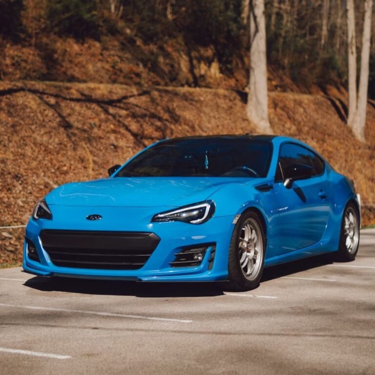 Light Blue Subaru BRZ