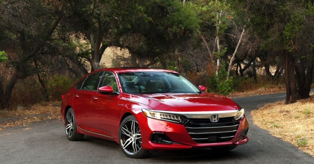 Red Honda Accord