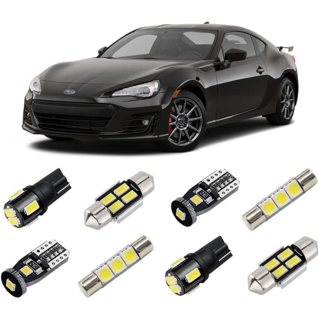 White Interior LED Lights Kit