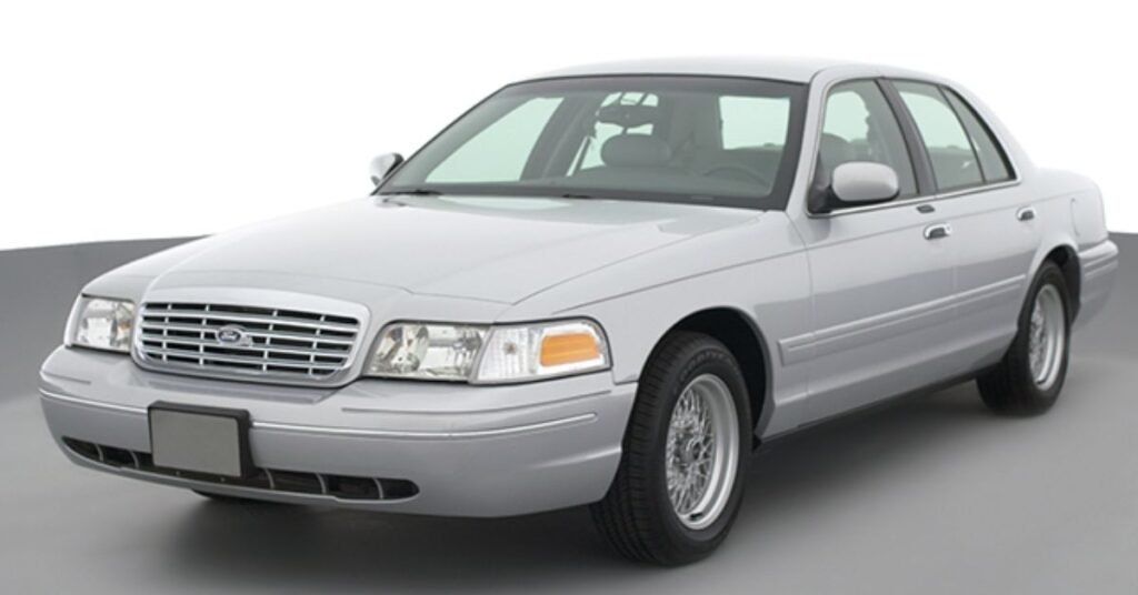 ford crown victoria 2001 grey silver
