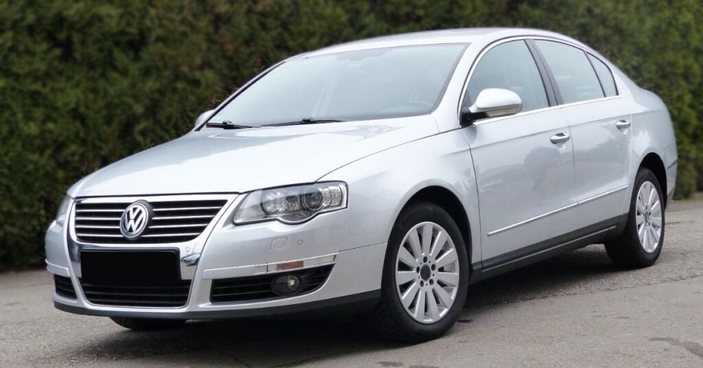 silver volkswagen passat b6