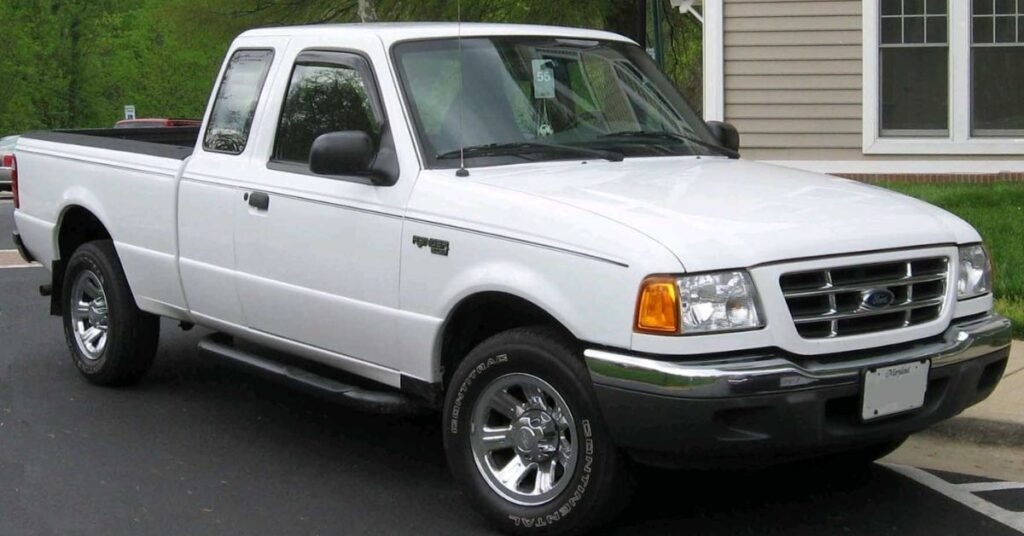 white ford ranger 2001-2003