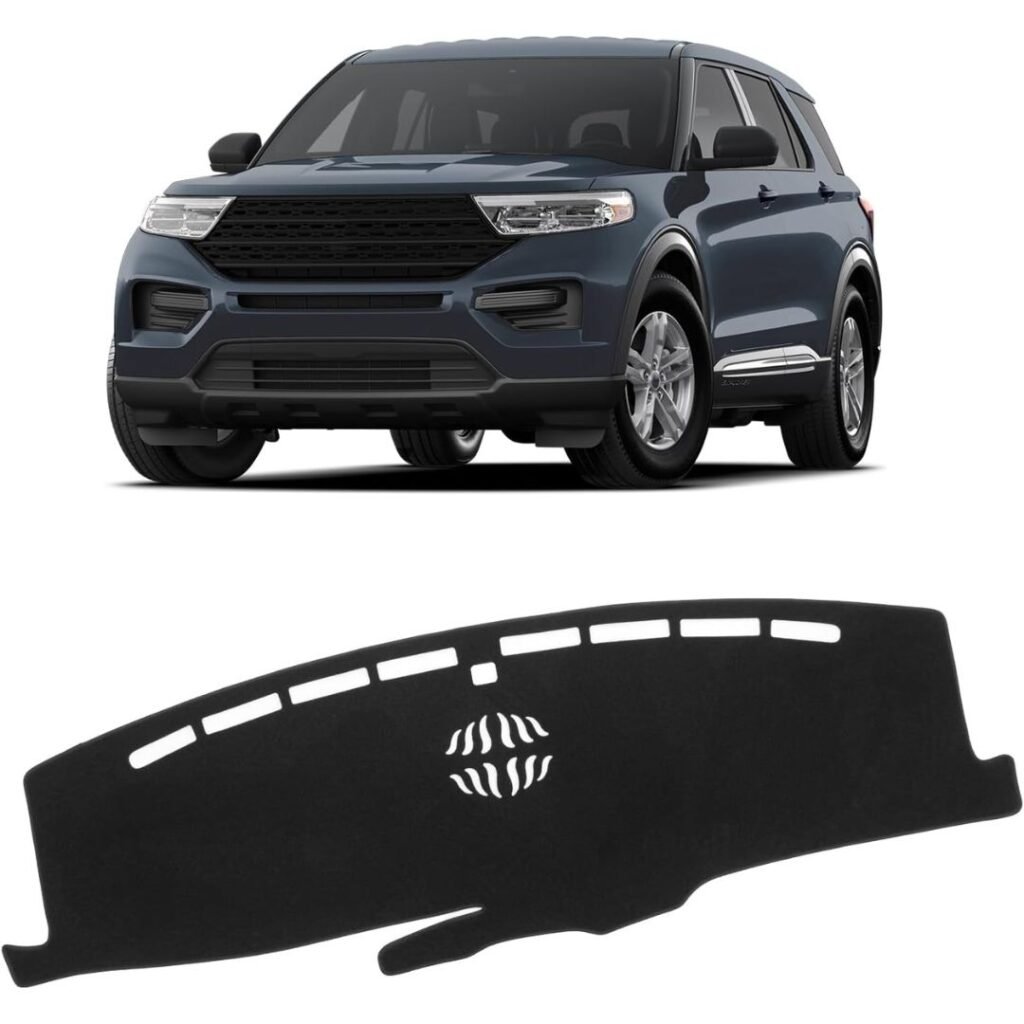 Dash Cover for Ford Explorer - Non-Slip And No Glare