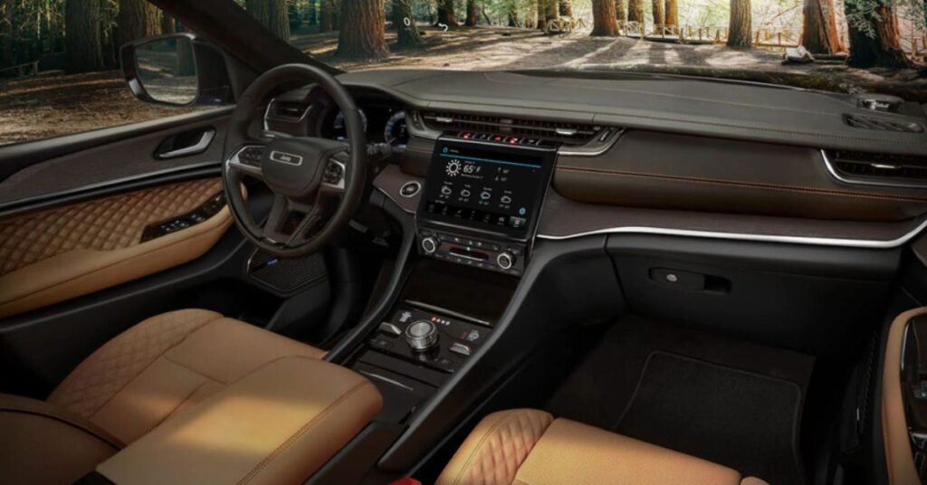 jeep grand cherokee interior light brown seats
